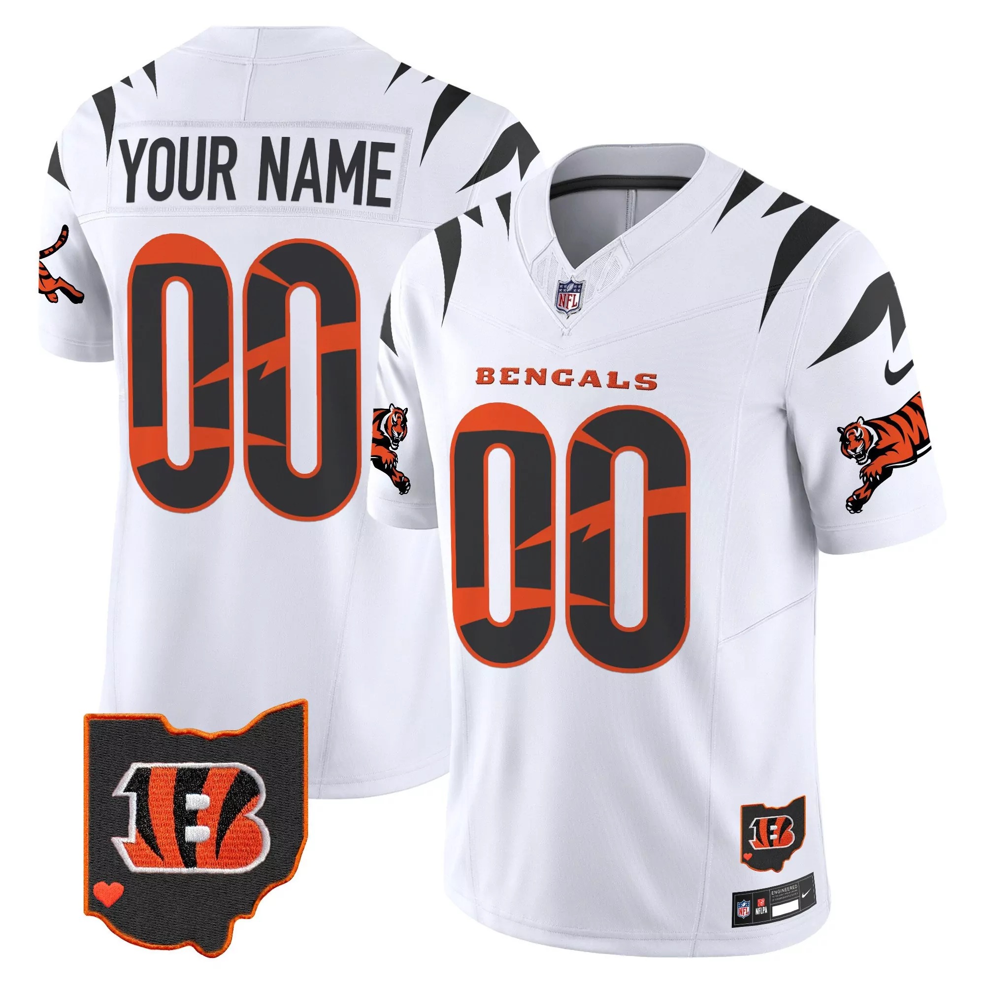 white men cincinnati bengals special vapor limited custom jersey all stitched