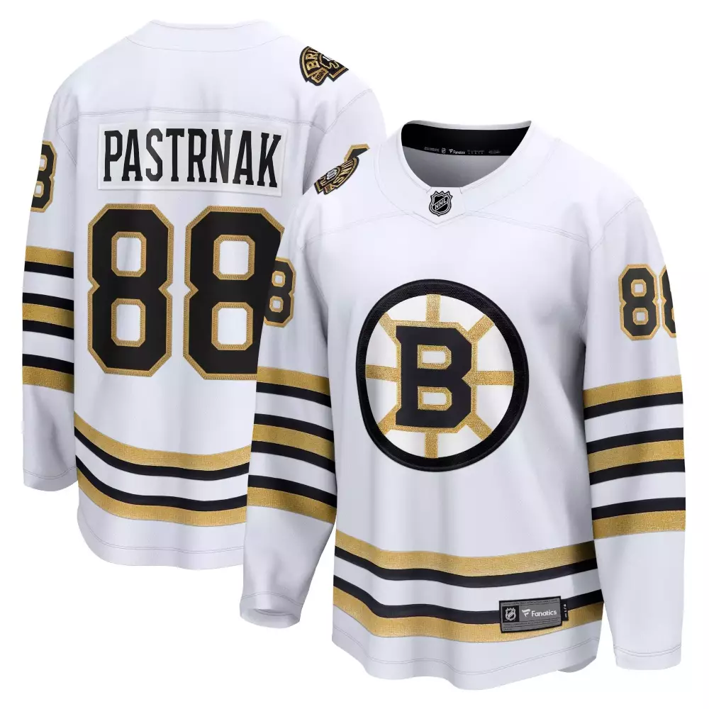 white men boston bruins 100th anniversary primegreen custom jersey all stitched