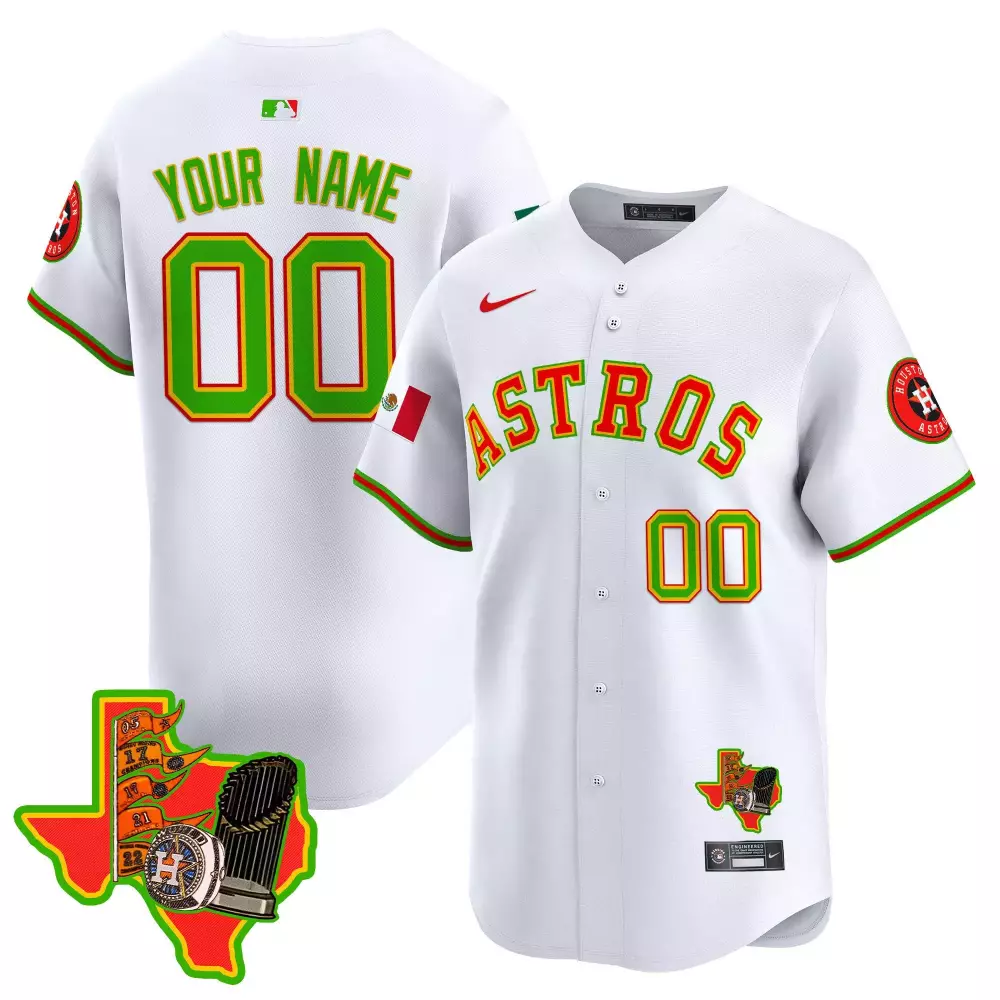 white men houston astros spongebob squarepants vapor premier limited custom jersey printed