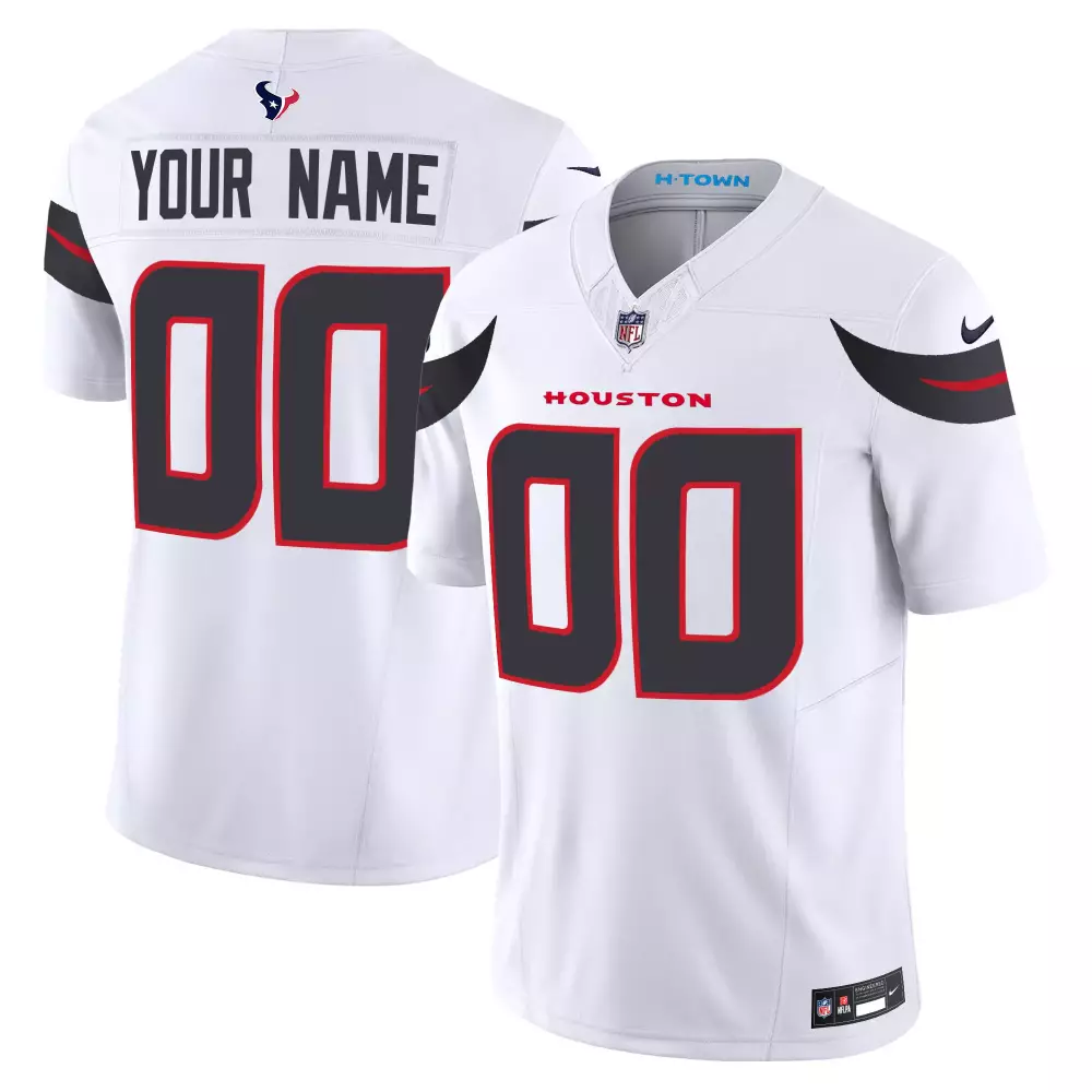 white men houston texans 2024 texas patch vapor limited custom jersey v4 all stitched