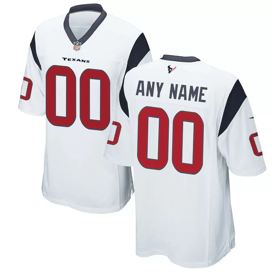 white men houston texans color rush legend vapor custom jersey v2 all stitched