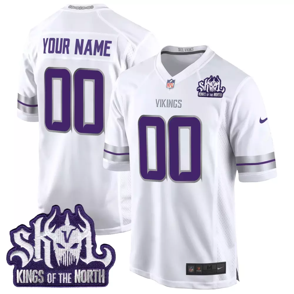 white men minnesota vikings 2024 vapor limited custom jersey est 1961 patch all stitched