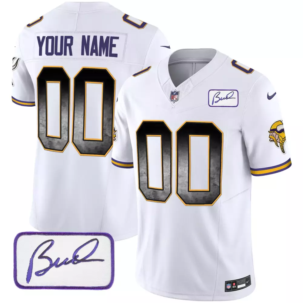 white men minnesota vikings 2024 vapor limited custom jersey est 1961 patch all stitched