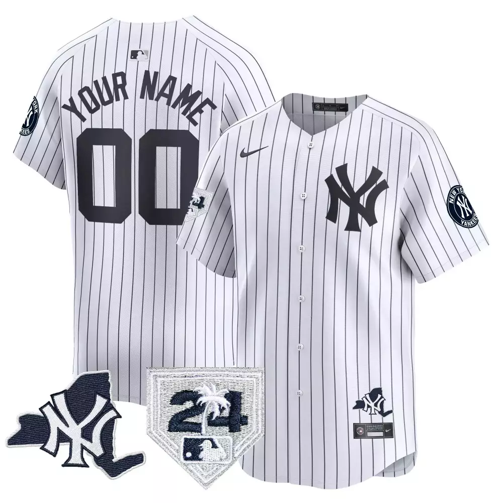 white men new york yankees vapor premier limited custom jersey new york patch all stitched
