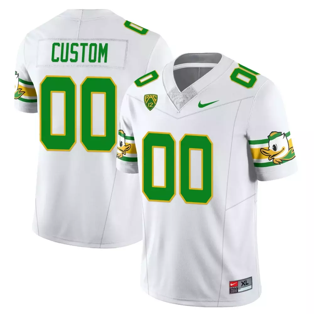 white men oregon ducks ducks mighty oregon ducks 1984 throwback custom jersey v1 oregon ducks state stitched