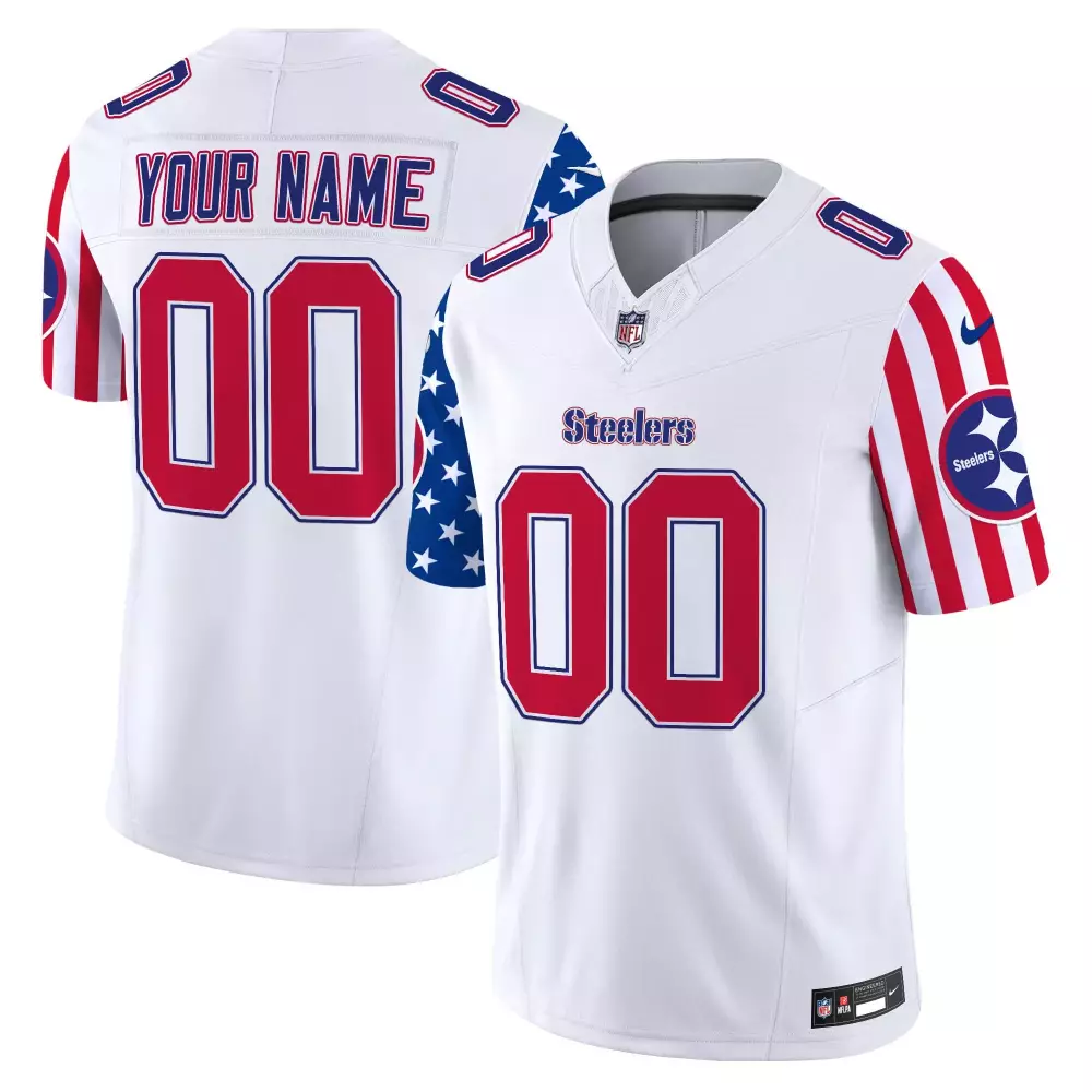 white men pittsburgh steelers american style vapor limited custom jersey all stitched