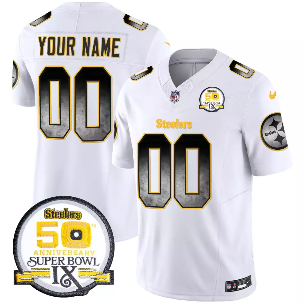 white men pittsburgh steelers american style vapor limited custom jersey all stitched