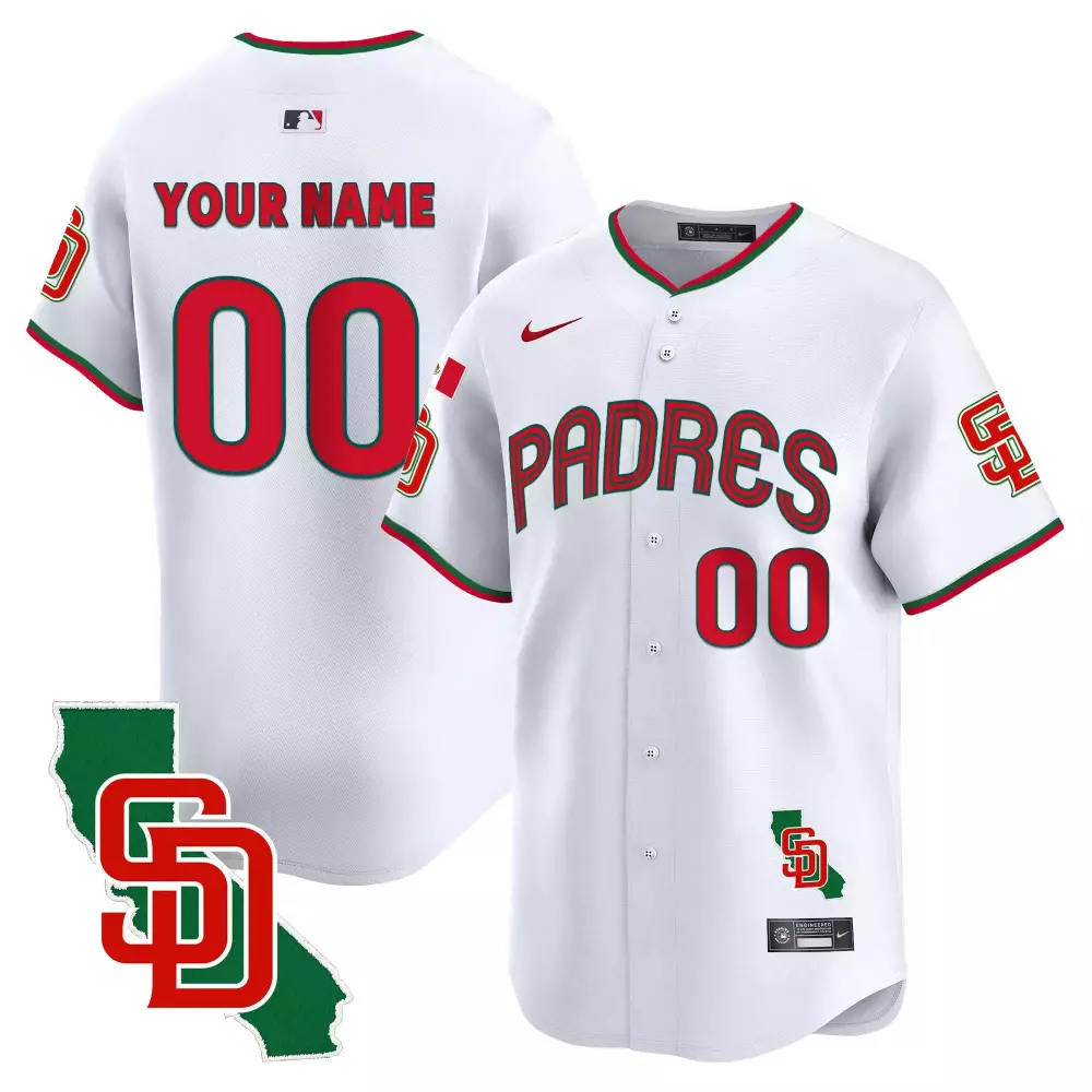 white men san diego padres mexico california patch vapor premier limited custom jersey v4 all stitched