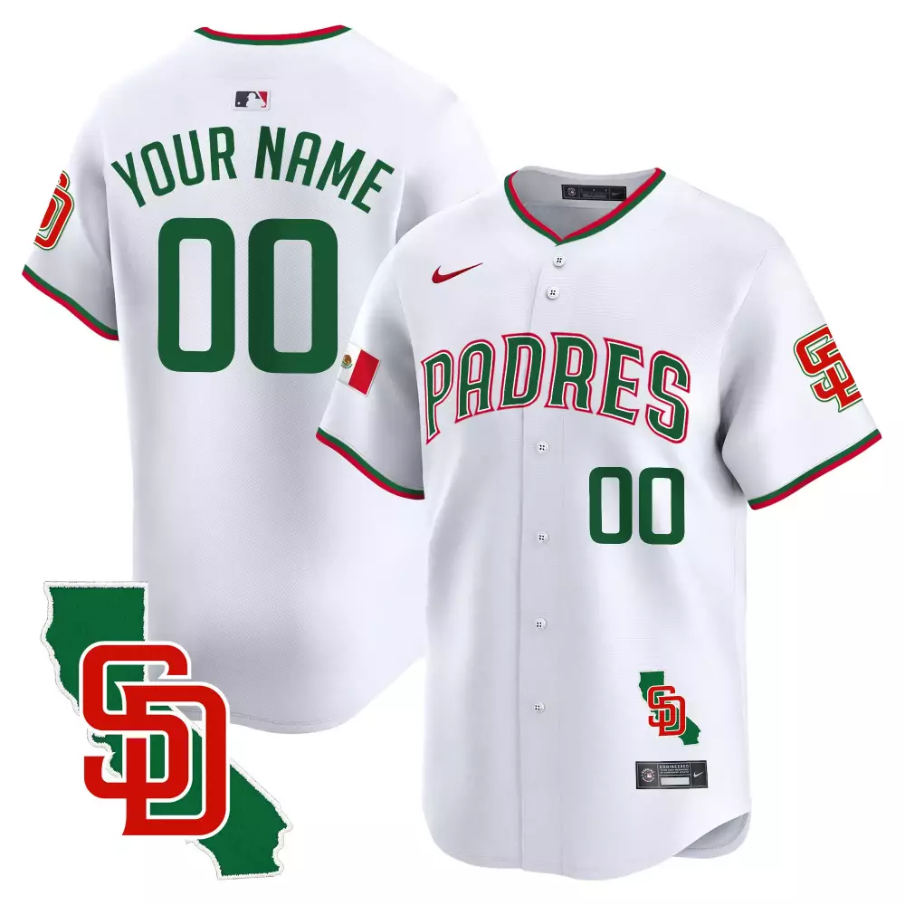 white men san diego padres mexico california patch vapor premier limited custom jersey v4 all stitched