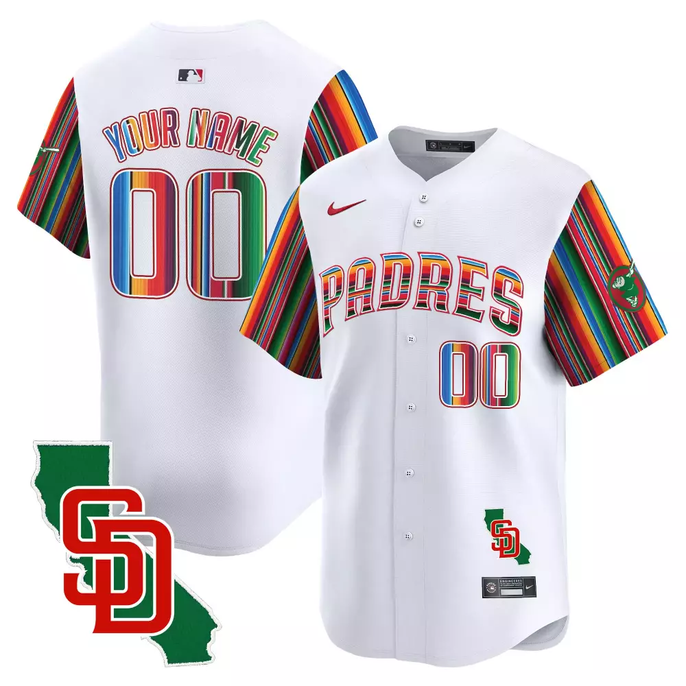white men san diego padres mexico california patch vapor premier limited custom jersey v4 all stitched