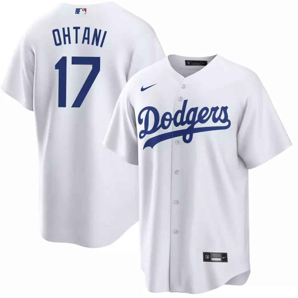 white men shohei ohtani los angeles dodgers home jersey all stitched