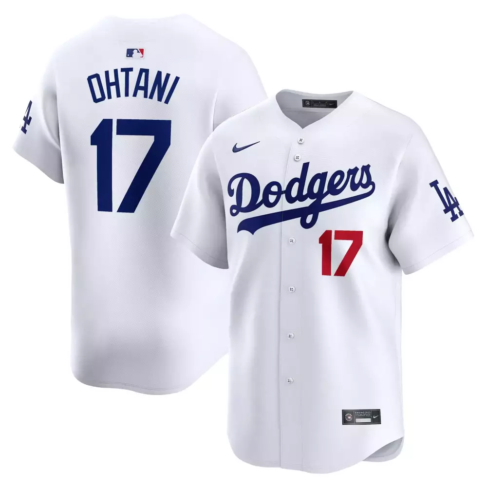 white men shohei ohtani los angeles dodgers home jersey all stitched