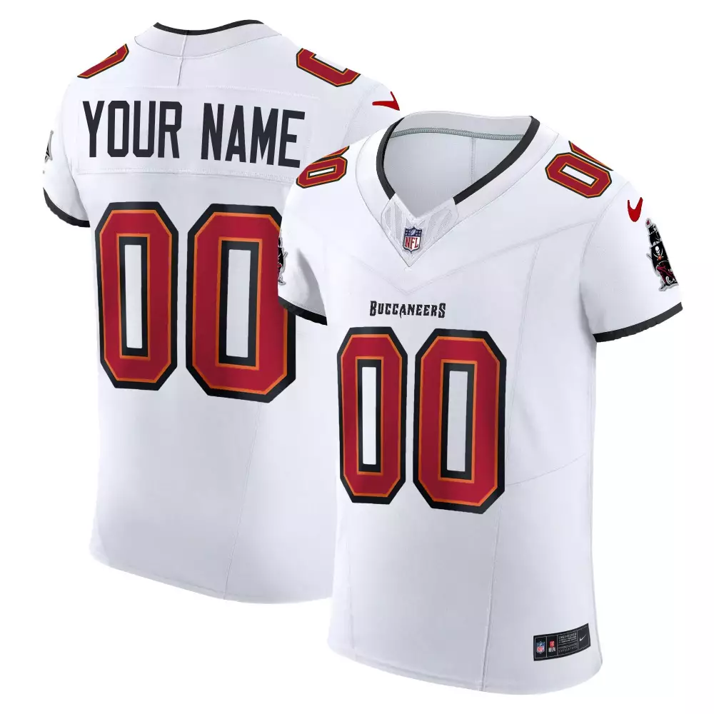 white men tampa bay buccaneers throwback vapor limited custom jersey v3 all stitched