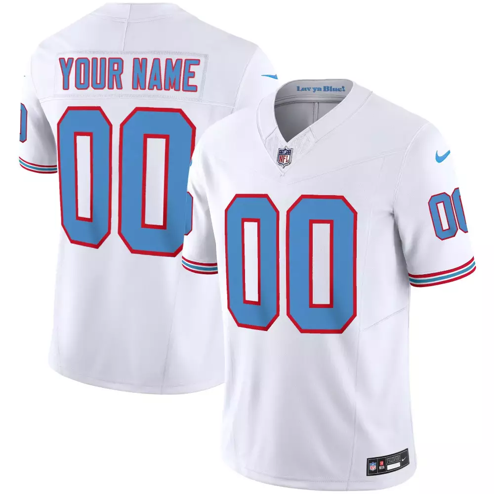 white men tennessee titans 1997 throwback limited vapor limited custom jersey all stitched