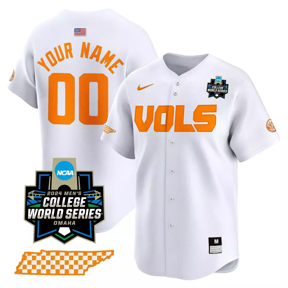white men tennessee volunteers 2023 alternate vapor limited custom jersey v2 all stitched