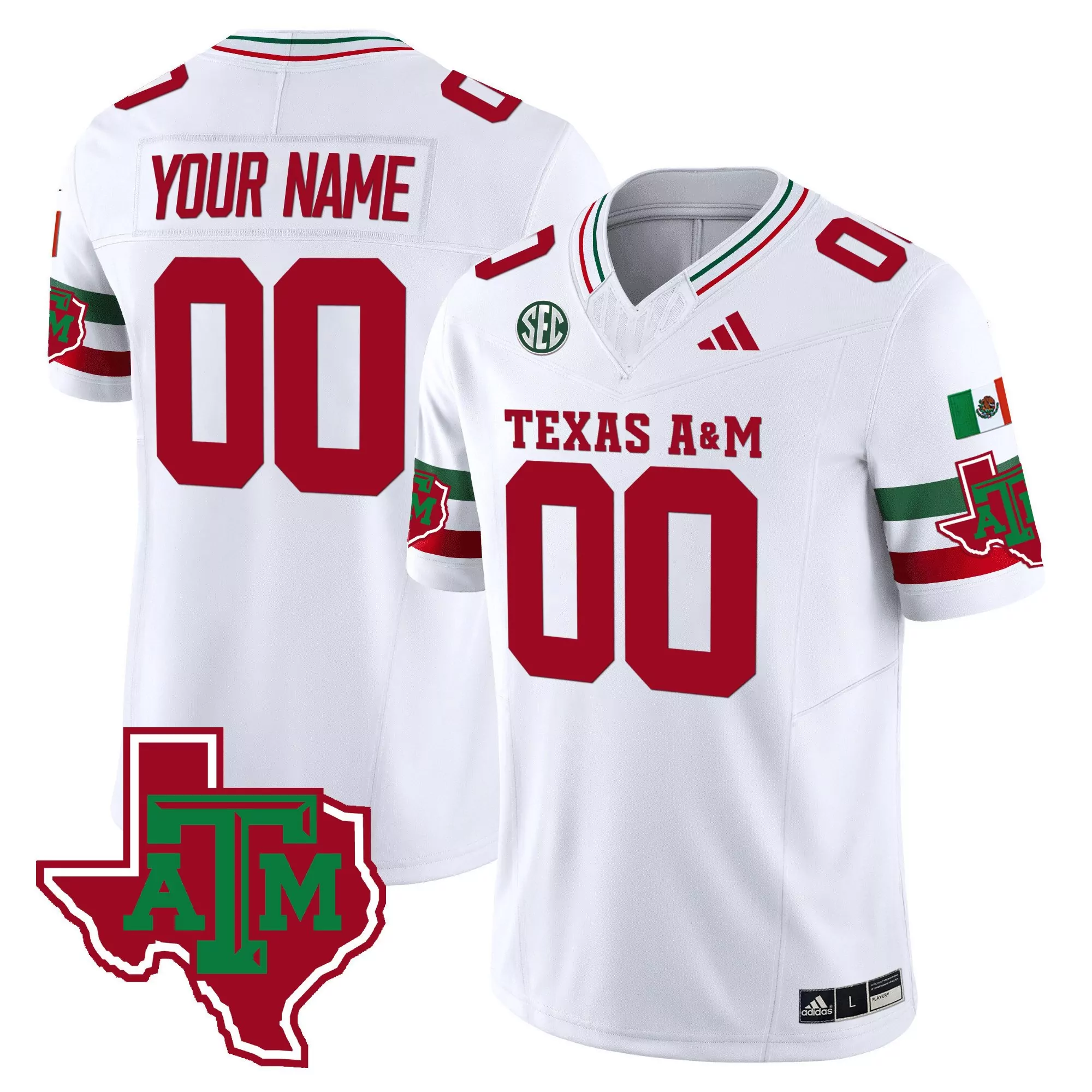 white men texas am aggies 2024 college world series patch vapor premier limited custom jersey all stitched