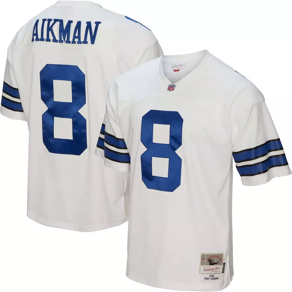 Troy Aikman Dallas Cowboys Jersey | Stitched for Men, Women & Youth | Game Day Outfit