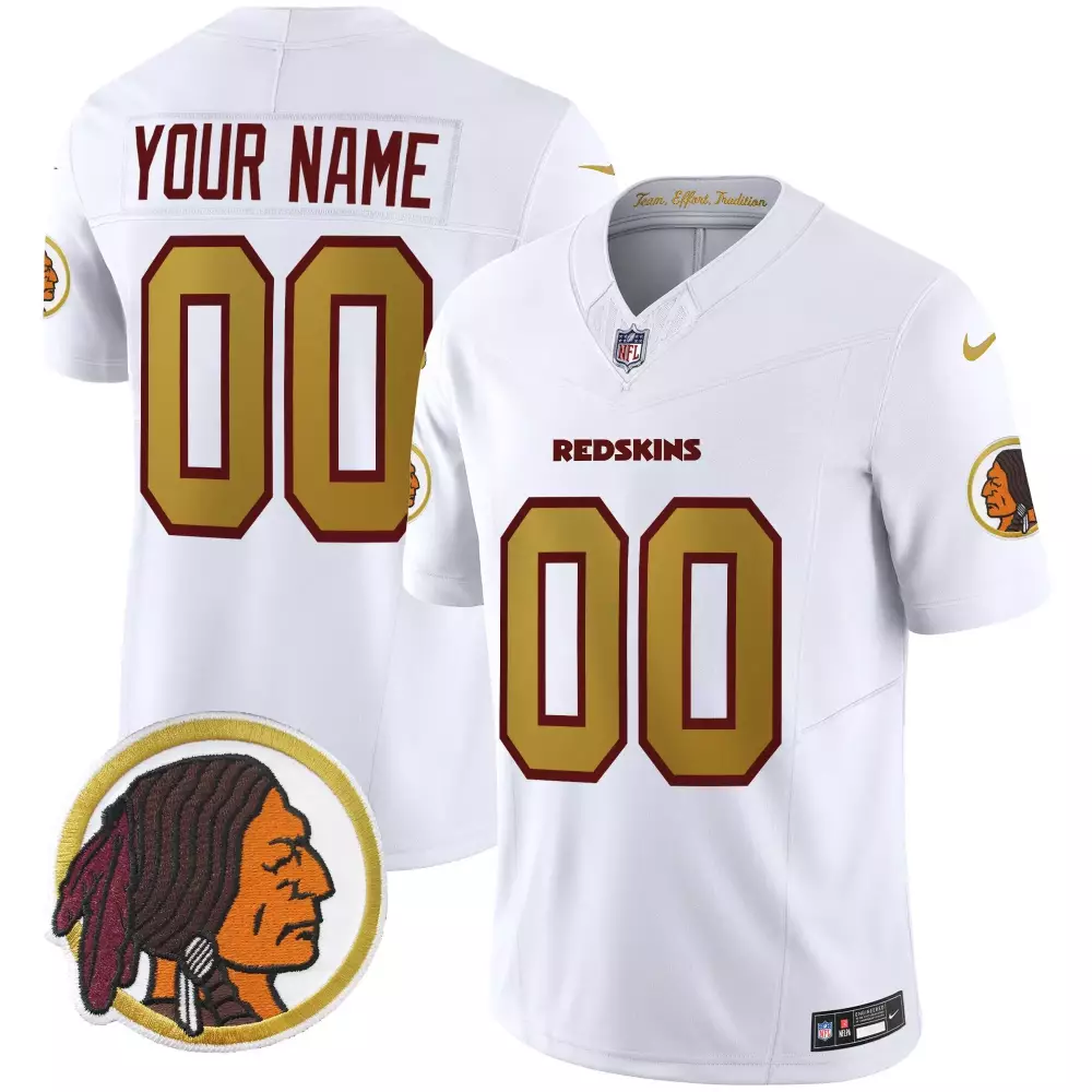 white men washington redskins throwback vapor limited custom jersey all stitched