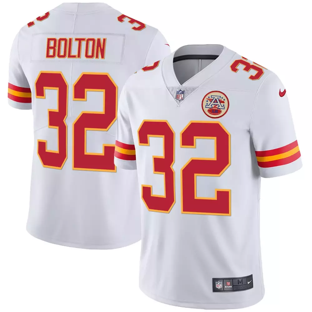 white men travis kelce kansas city chiefs white jersey all stitched