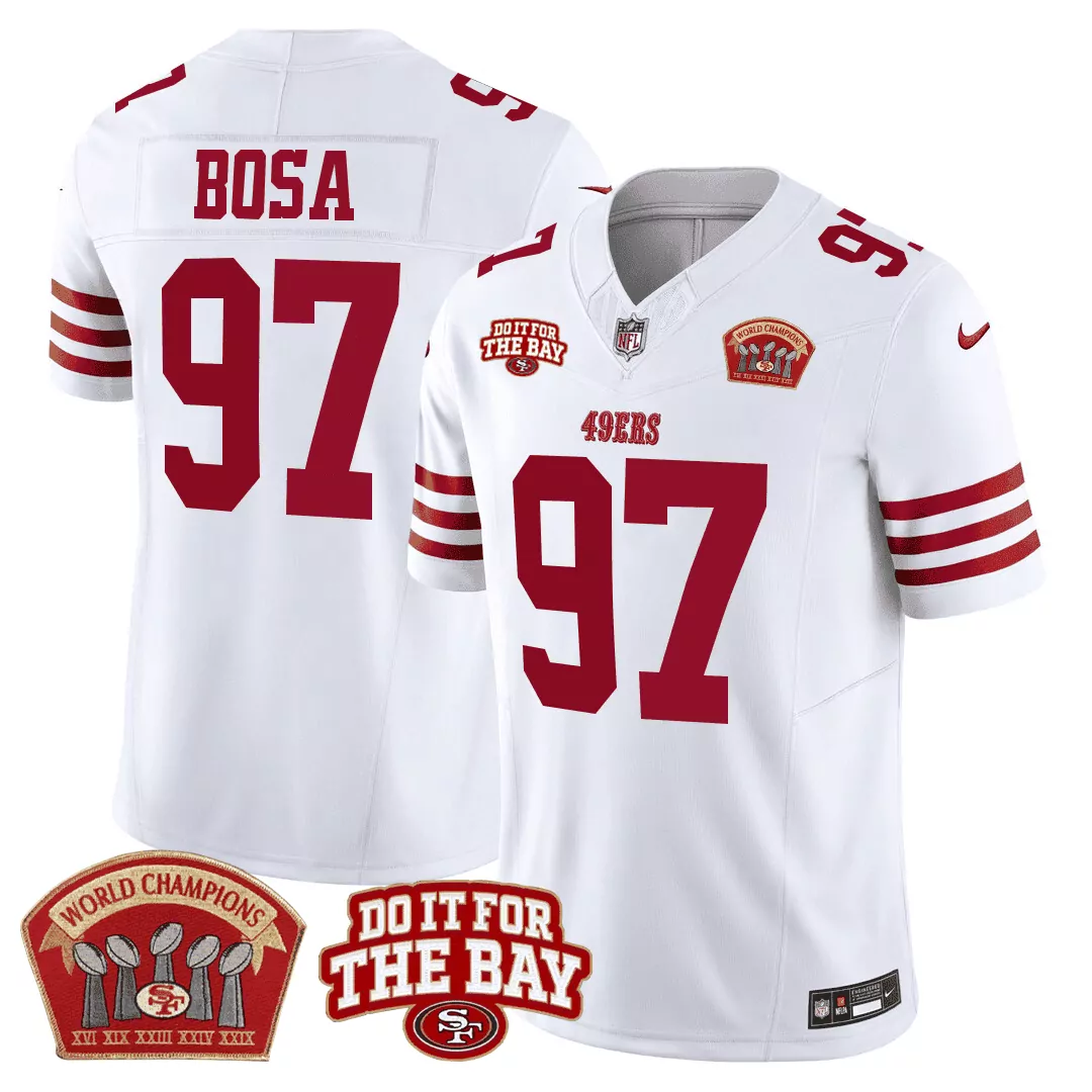 white men talanoa hufanga san francisco 49ers jersey