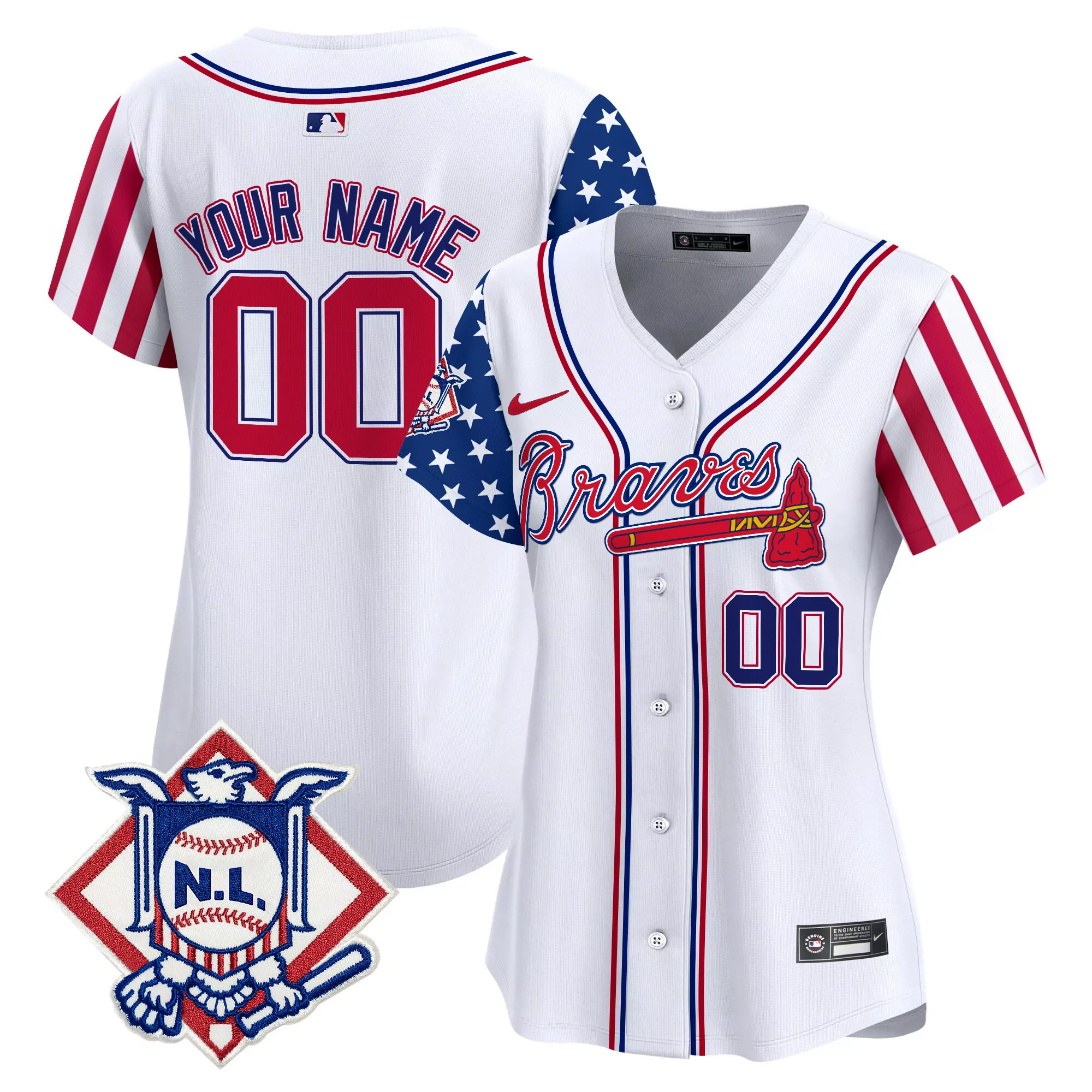 white spencer strider mens atlanta braves los bravos special mexico edition jersey all stitched