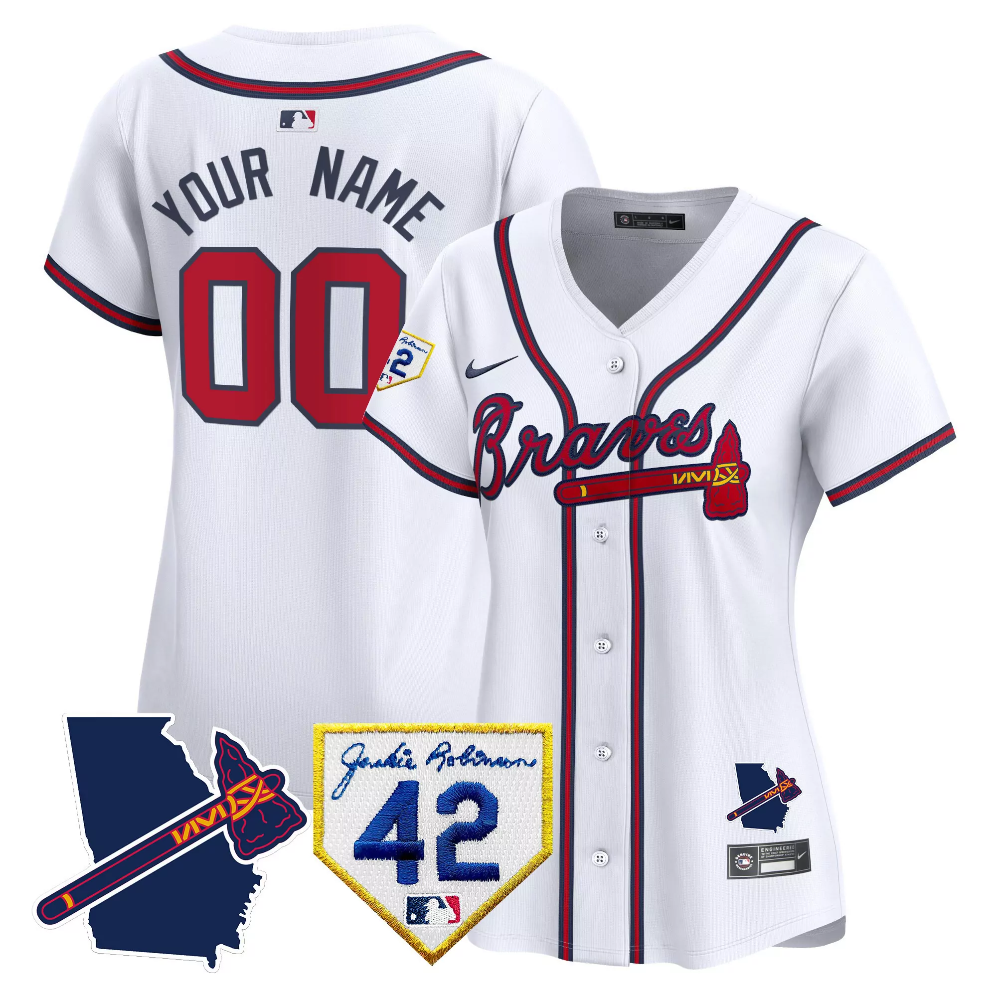 white spencer strider mens atlanta braves los bravos special mexico edition jersey all stitched
