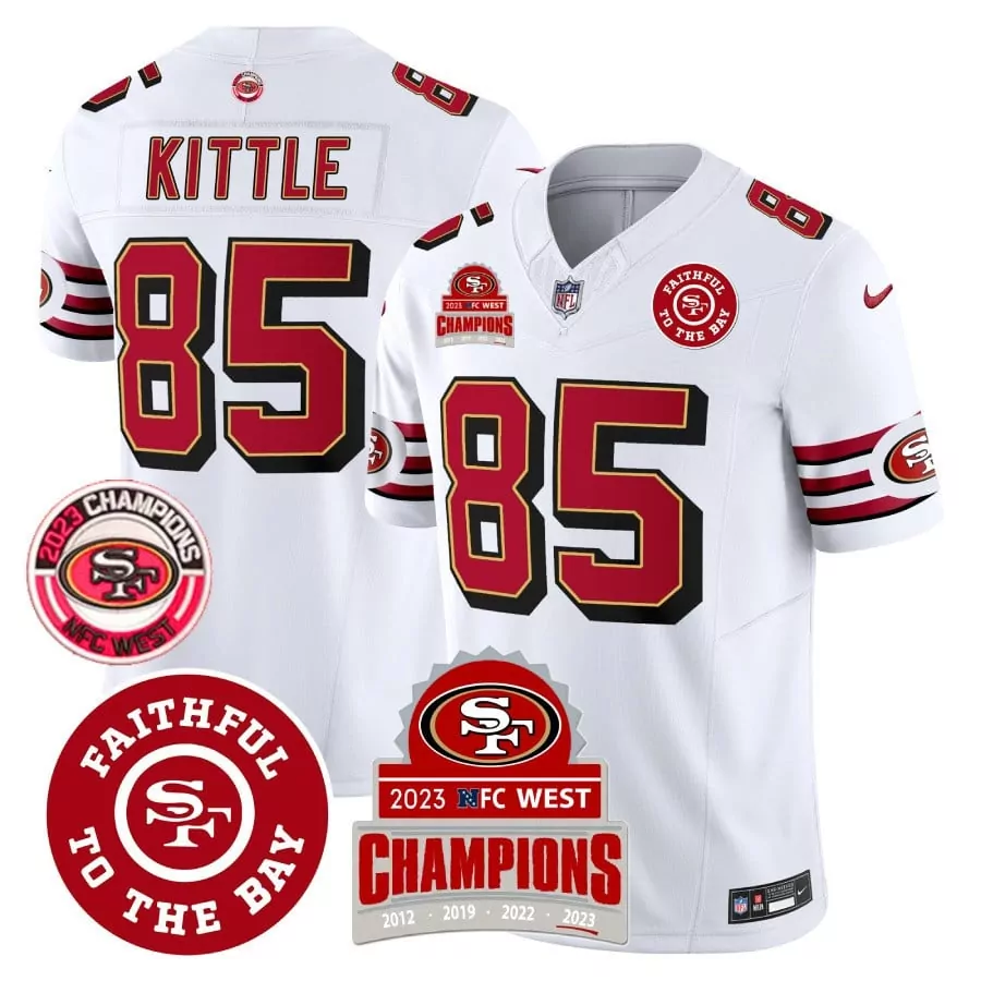 white women fred warner san francisco 49ers throwback vapor limited jersey nfc west champs patch