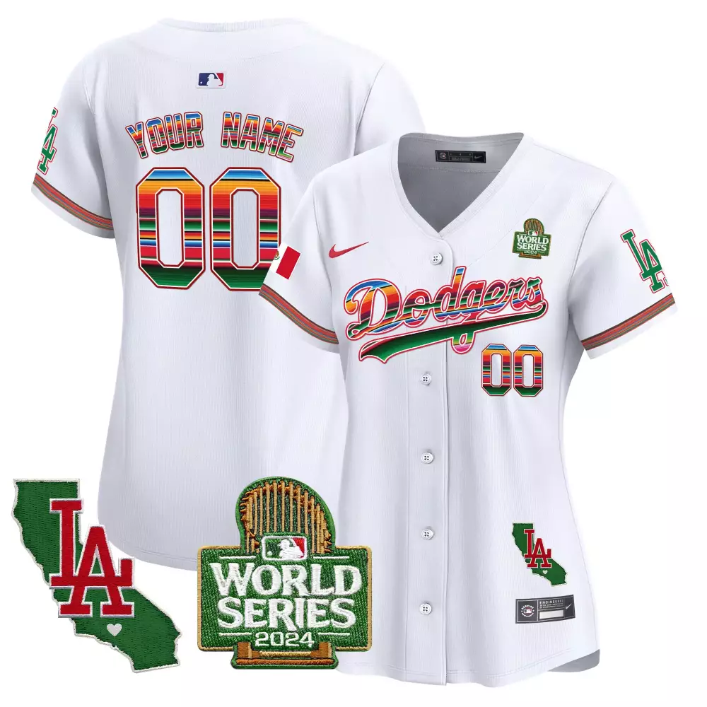 2024 Mexico Alternate Dodgers Women's Stitched Jersey | Urias 7 | Perfect Gift for Fans | For Men, Women & Youth
