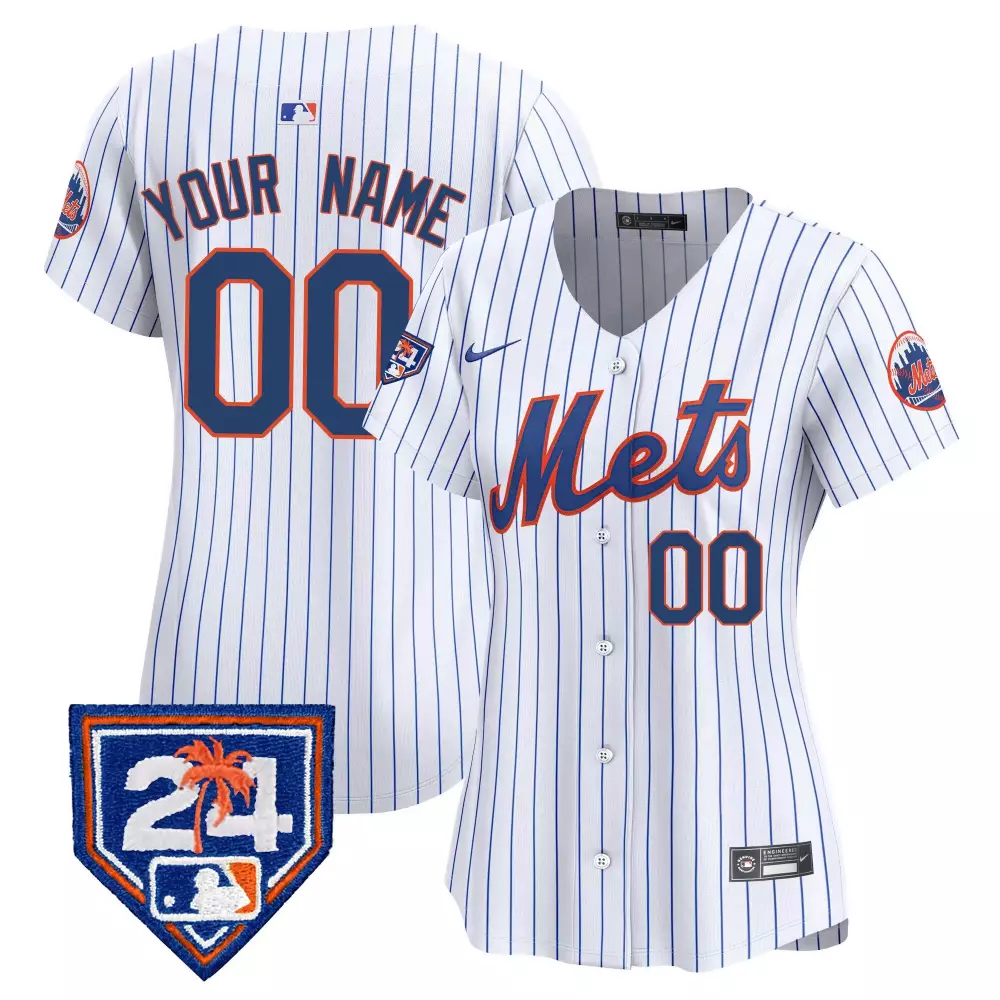 white men unisex new york mets bubblegum pink vapor premier limited custom jersey all stitched