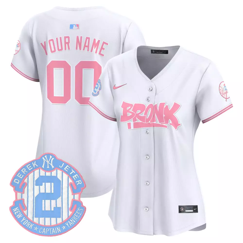 white women new york yankees derek jeter patch vapor premier limited custom jersey all stitched