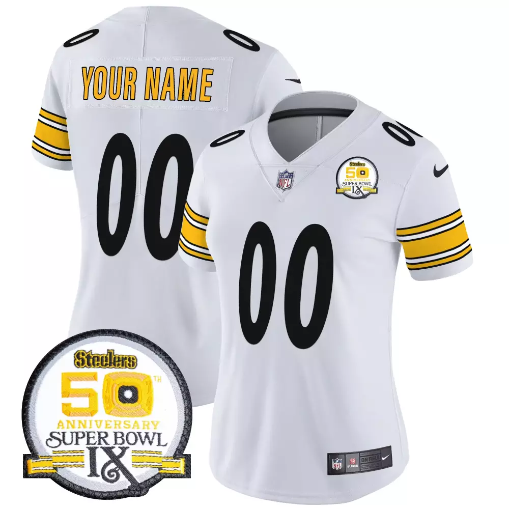 white men pittsburgh steelers vapor limited custom jersey v2 all stitched