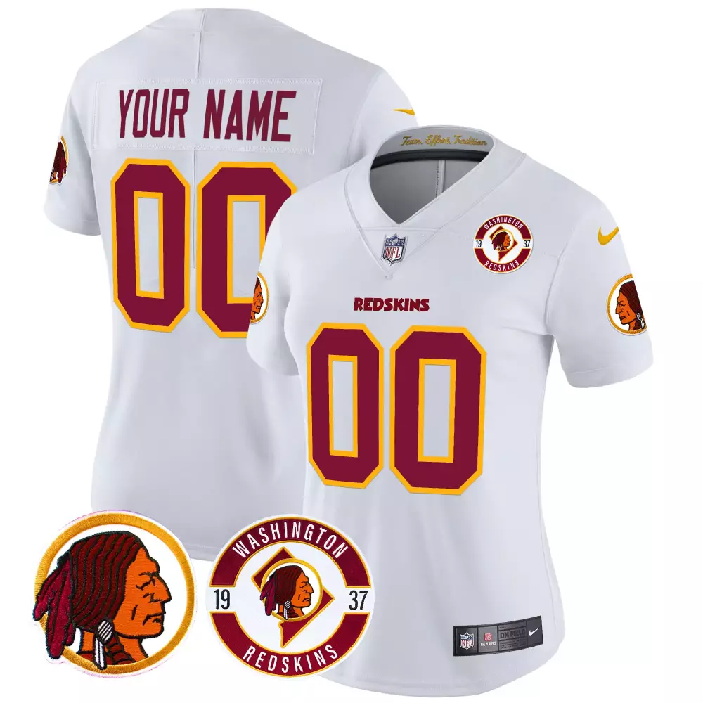 white men washington redskins throwback vapor limited custom jersey all stitched