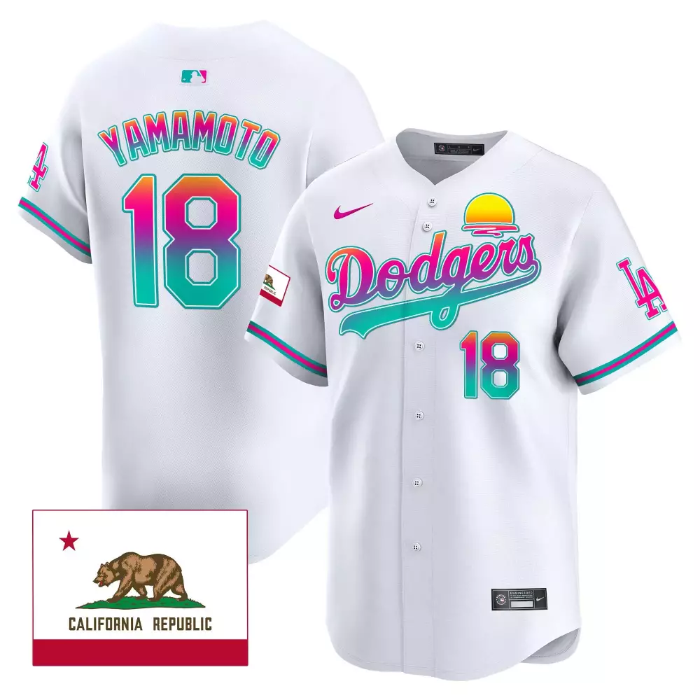 Yamamoto Royal Men's Dodgers Breaking Bad Jersey | Walter White Patch Vapor Premier Limited Edition | Fan Gear for Men, Women & Youth