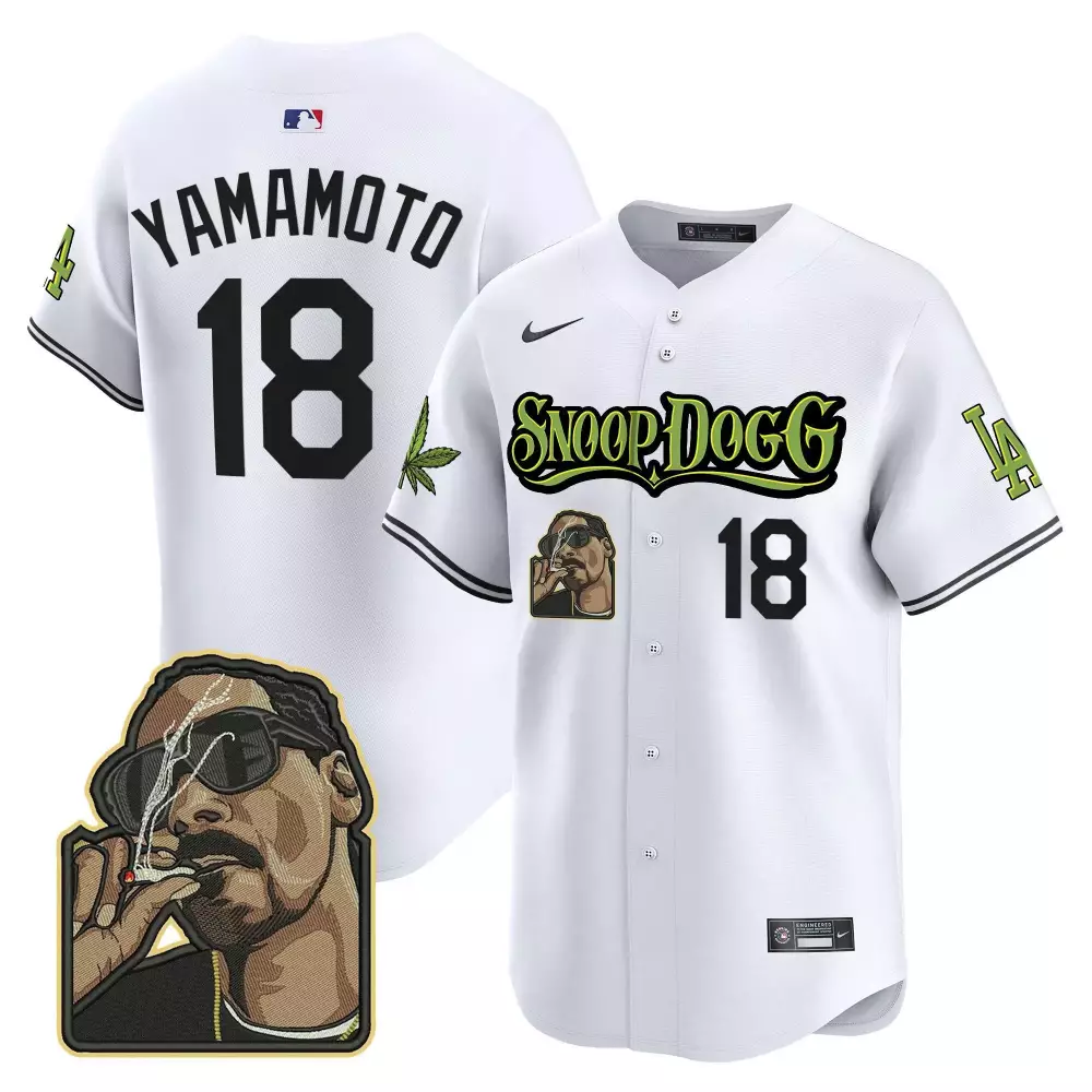 Yamamoto Royal Men's Dodgers Breaking Bad Jersey | Walter White Patch Vapor Premier Limited Edition | Fan Gear for Men, Women & Youth