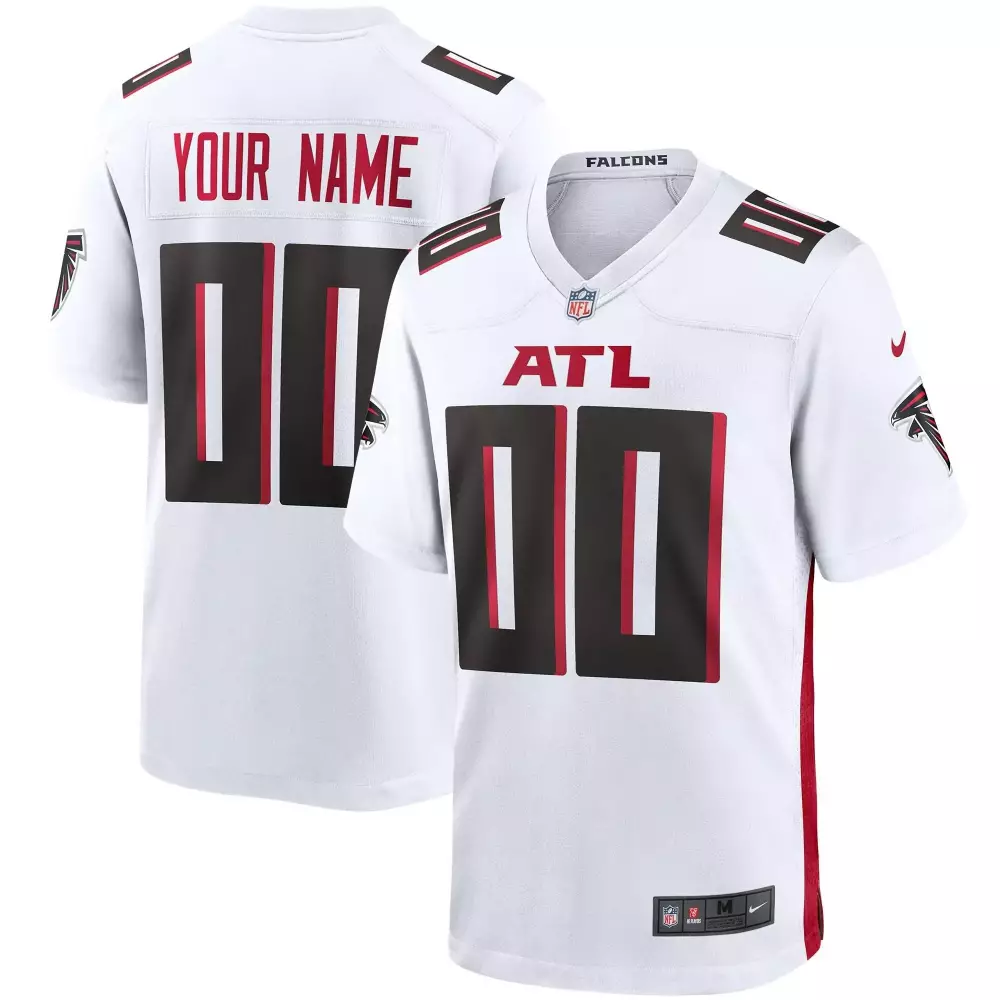 white women atlanta falcons game custom jersey all stitched