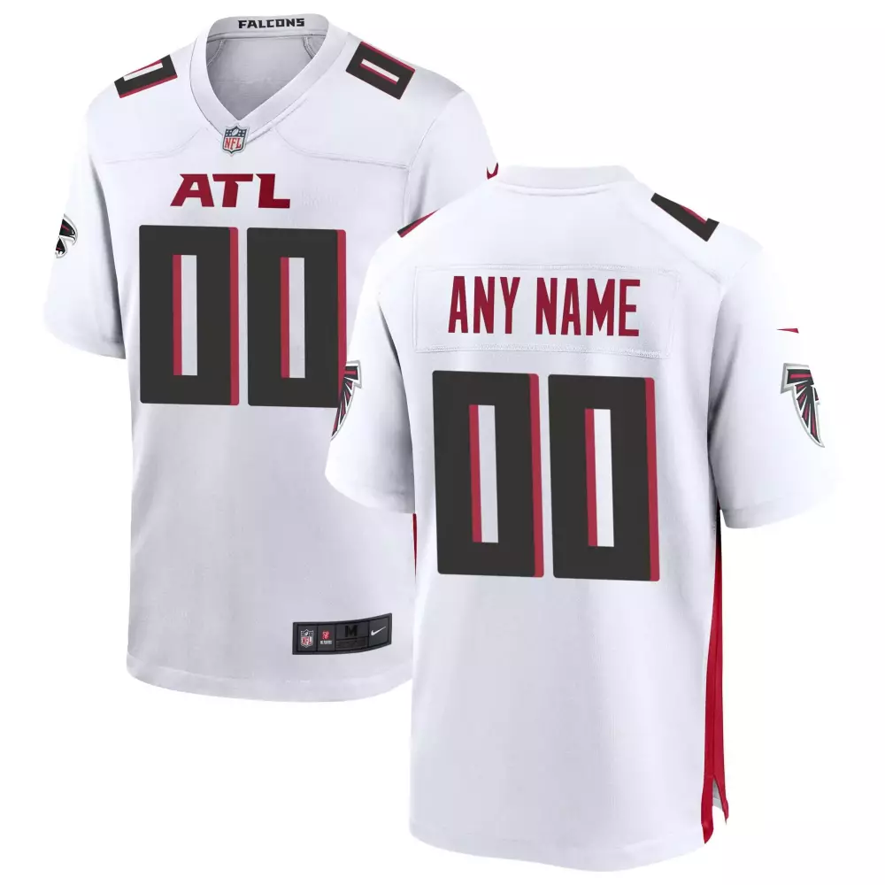 white women atlanta falcons game custom jersey all stitched