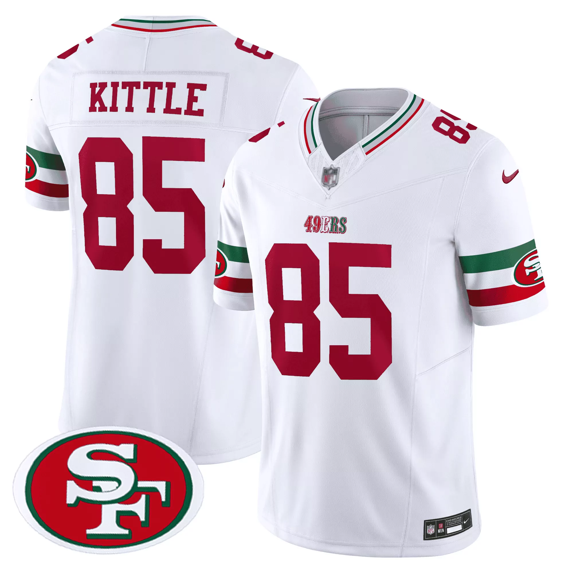 white youth brock purdy san francisco 49ers game player jersey