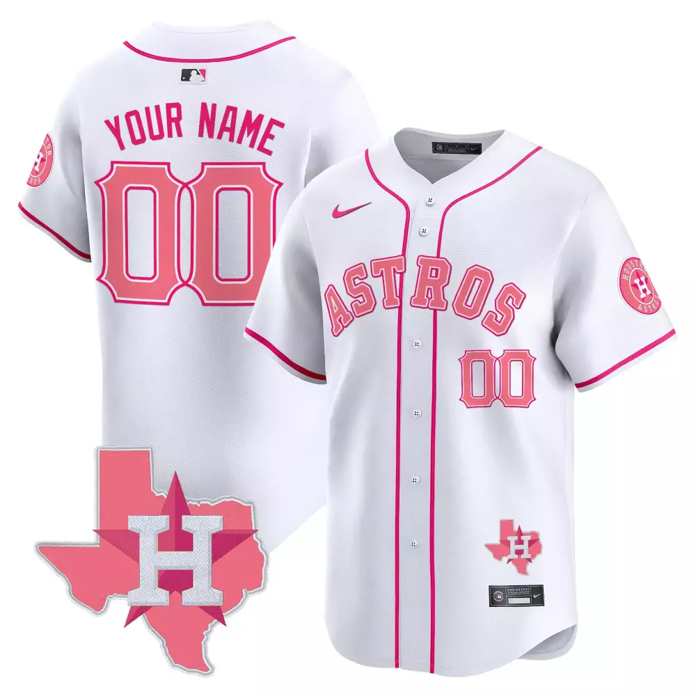 white youth houston astros aztec warrior skull vapor premier limited custom jersey v2 printed