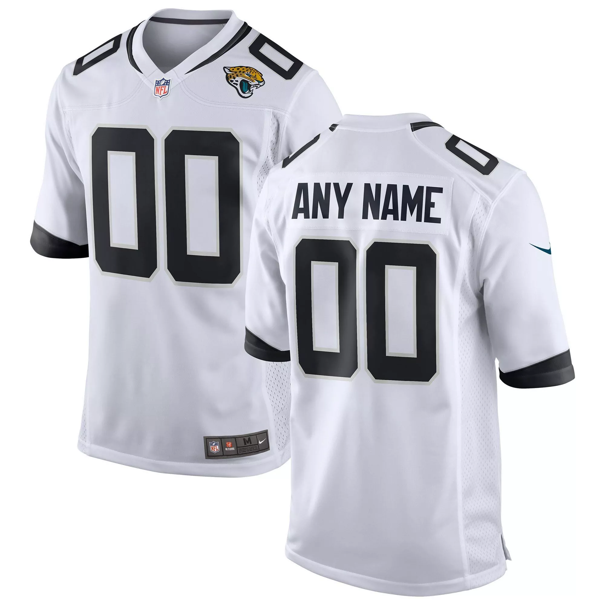 white youth jacksonville jaguars custom jersey collection all stitched
