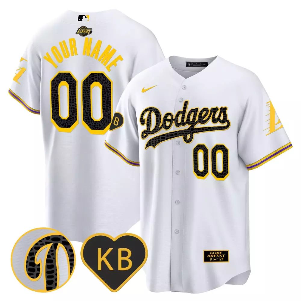 Youth White Dodgers 2024 Independence Day Vapor Premier Limited Custom Jersey V2 | All Stitched Fan Gear | For Men, Women & Youth