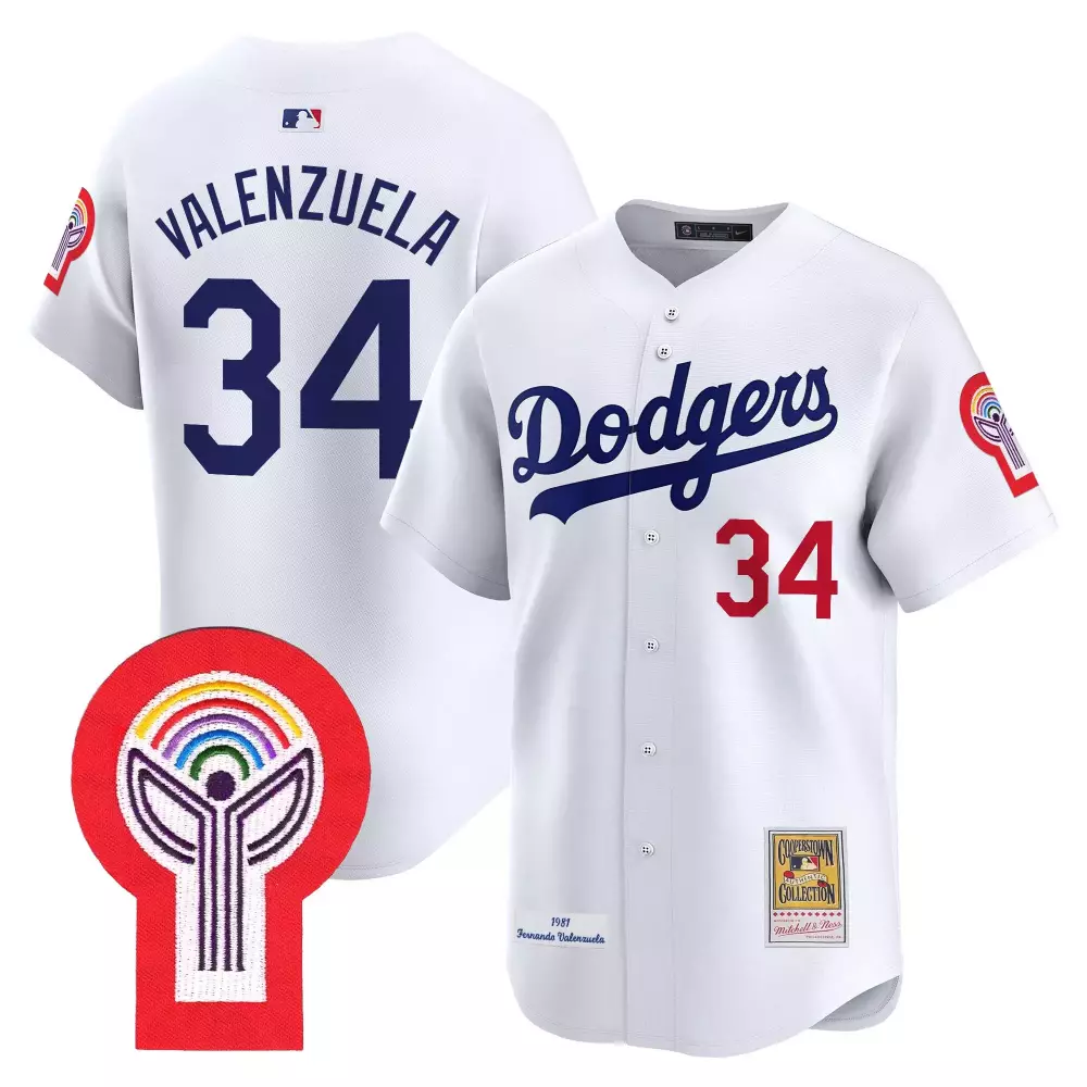 Los Angeles Dodgers Fernando Valenzuela Memorial Patch Jersey | Vapor Premier Limited Edition | For Men, Women & Youth