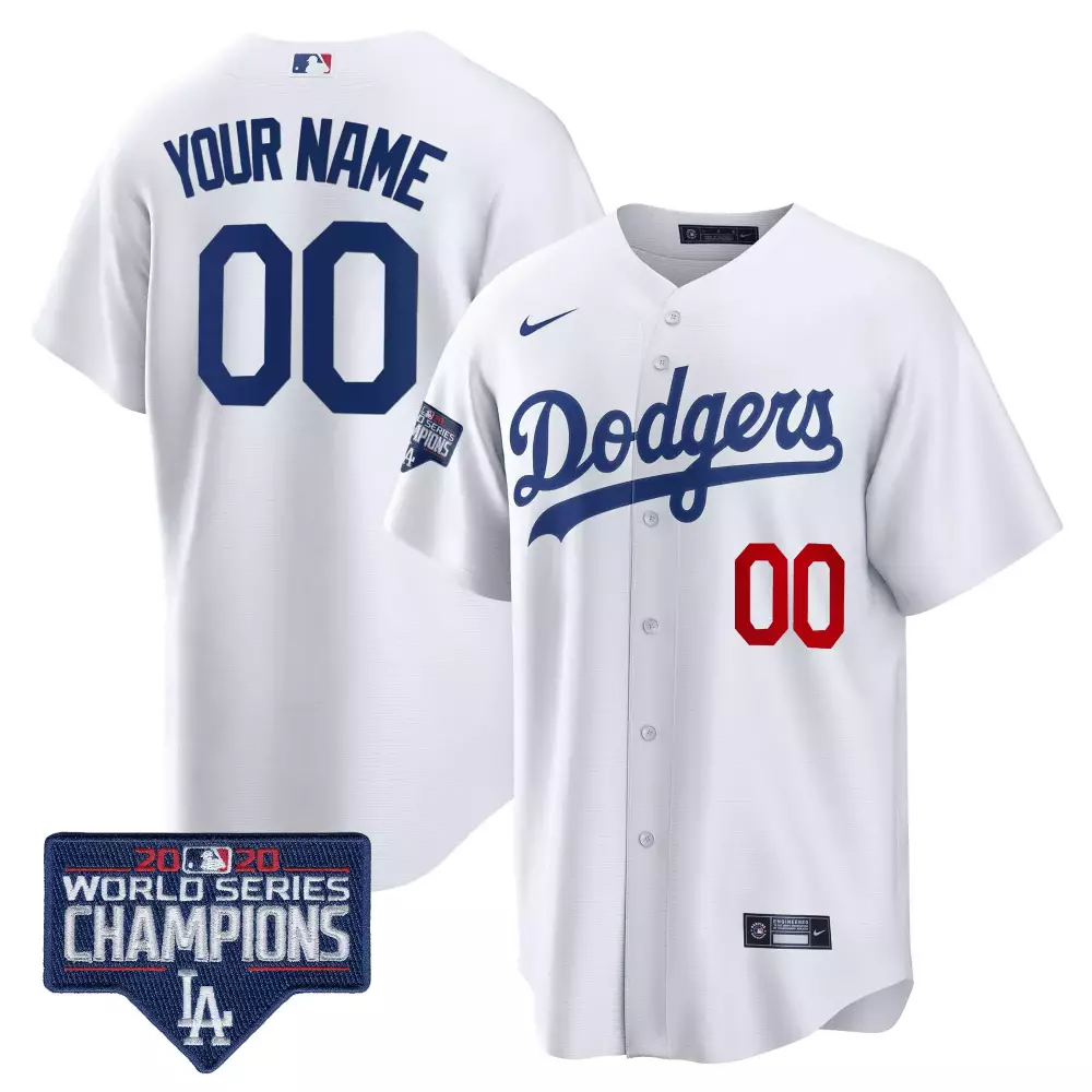 World Series Champions 2024 Royal Blue Jersey | Los Angeles Dodgers | Custom Fan Gear for Men, Women & Youth