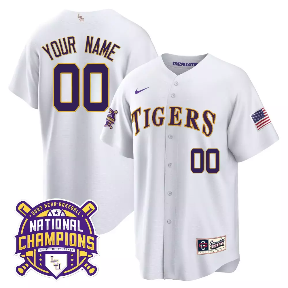 white youth joe burrow lsu tigers jersey all stitched