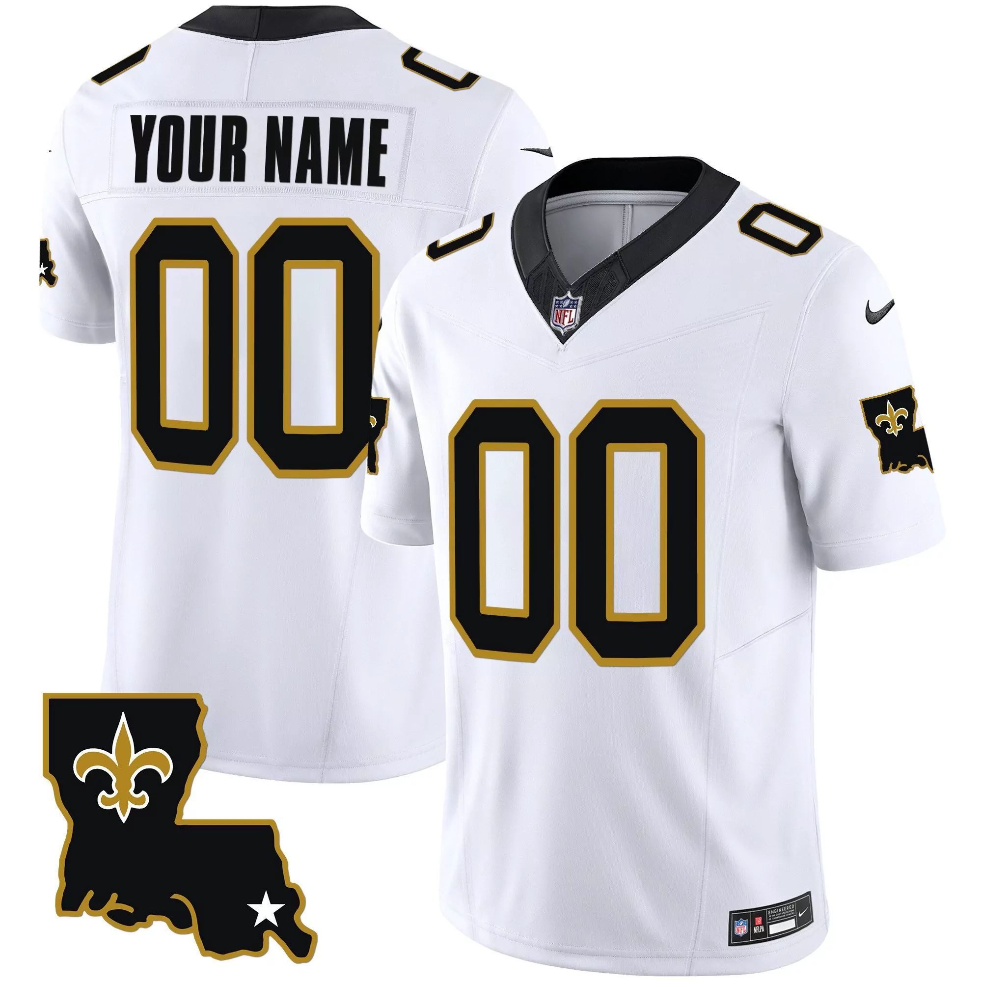 white youth alvin kamara new orleans saints legacy jersey all stitched