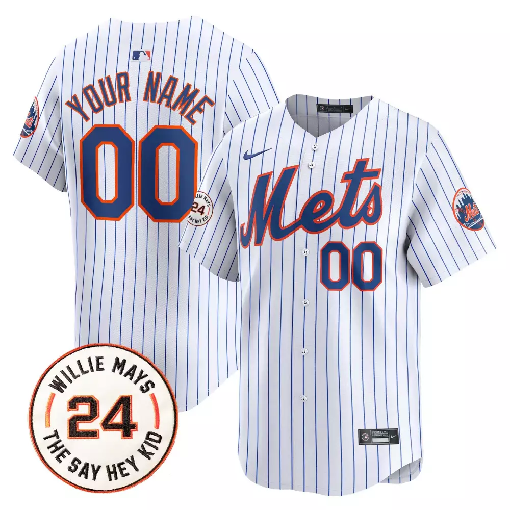 white youth new york mets nas illmatic vapor premier limited custom jersey all stitched