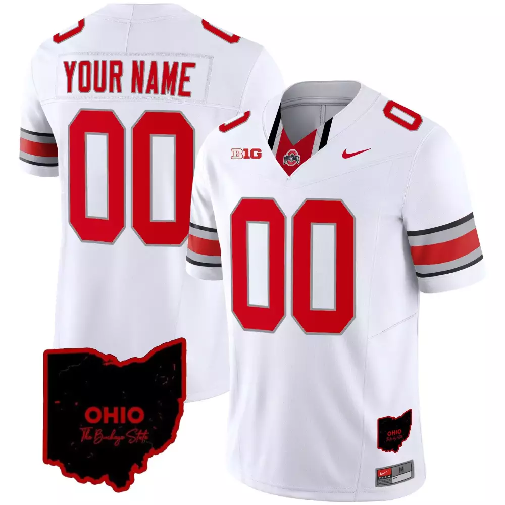 white women ohio state buckeyes player custom jersey all stitched