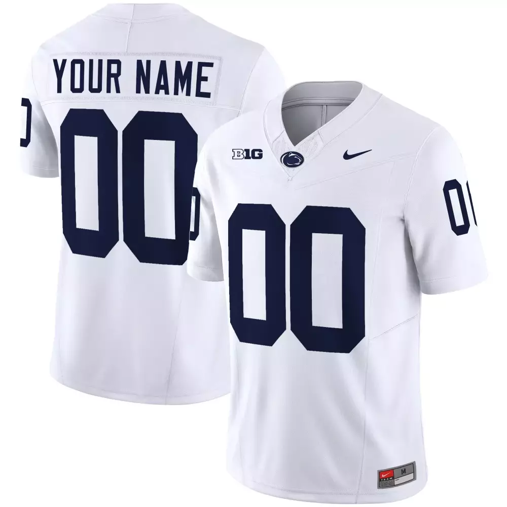 white youth penn state nittany lions vapor limited custom jersey all stitched