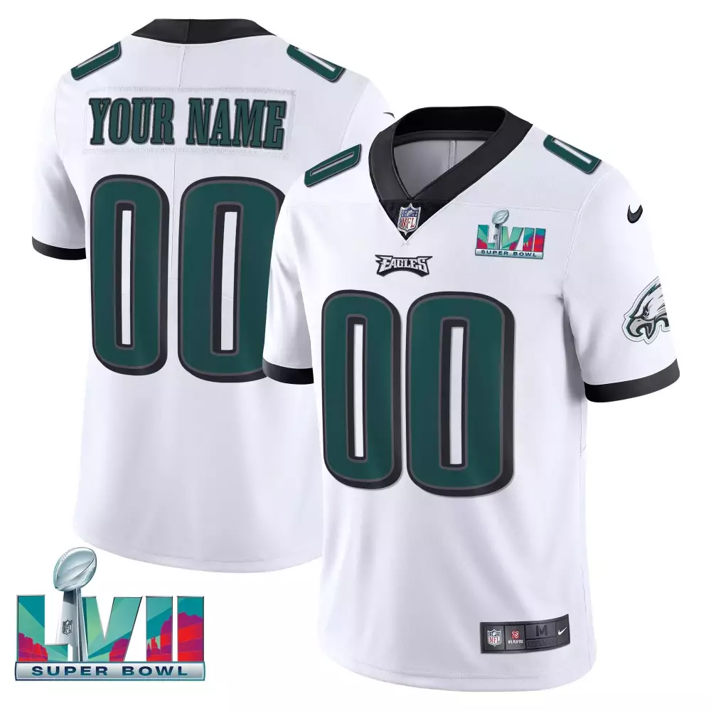 white youth philadelphia eagles jerome brown patch white blank jersey all stitched