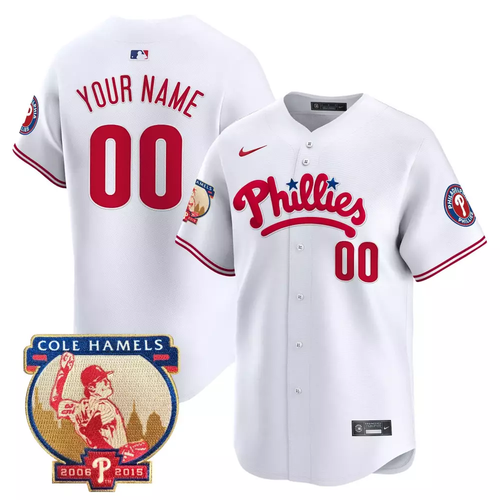 white youth philadelphia phillies bubblegum pink vapor premier limited custom jersey all stitched