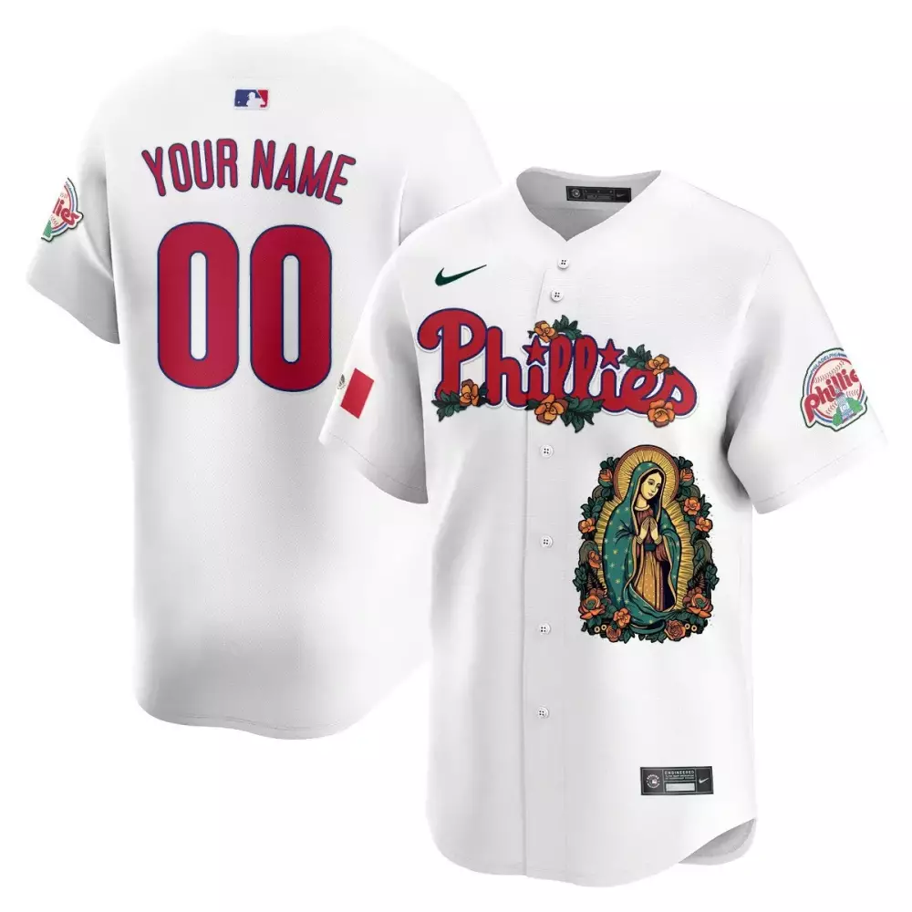 white youth philadelphia phillies eagles vapor premier limited custom jersey all stitched